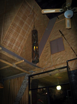 Tiki Resort - Paradise Lounge ceiling
